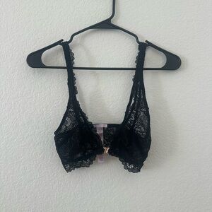 Savage X Fenty Black Lace with Multicolor Gem Clasp